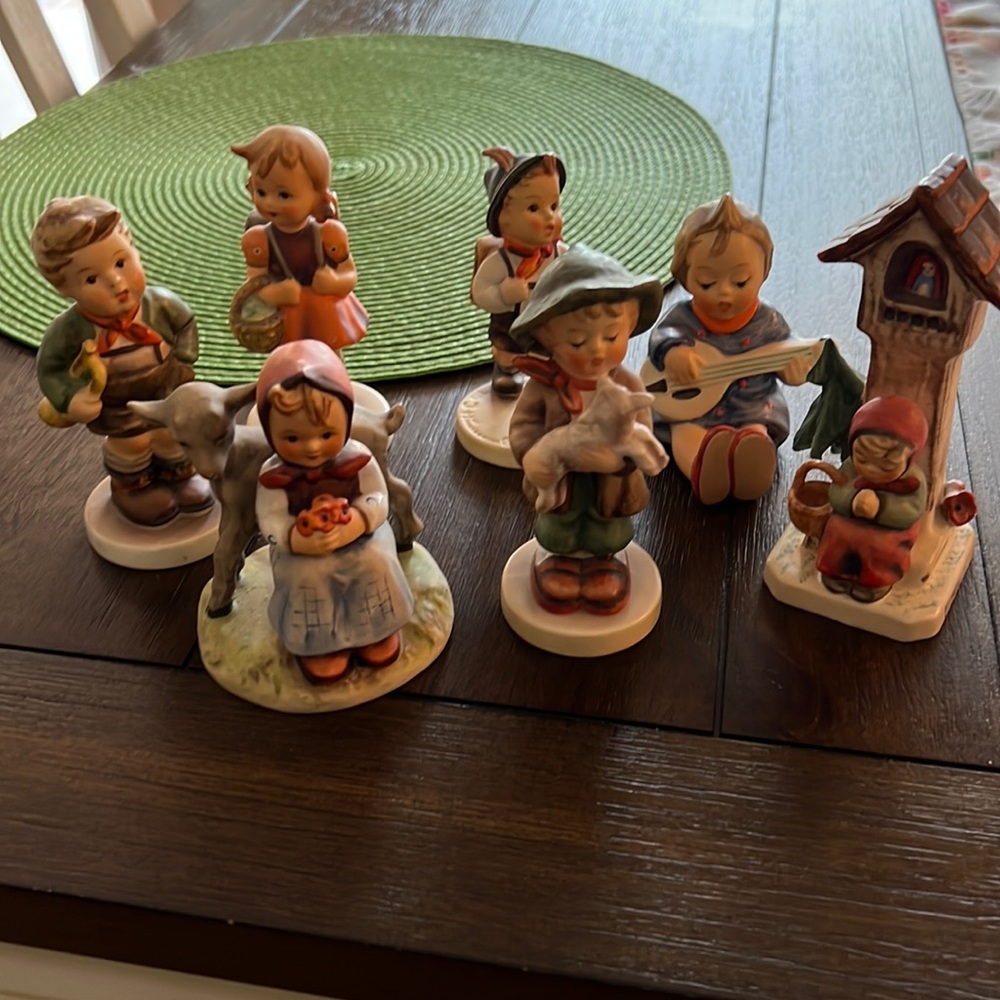 7 Hummel Figurines